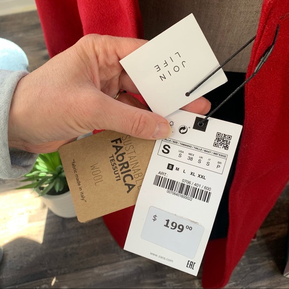 Zara Wool Coat - Picture 6 of 7